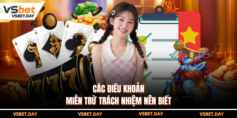 Các điều khoản miễn trừ trách nhiệm nên biết